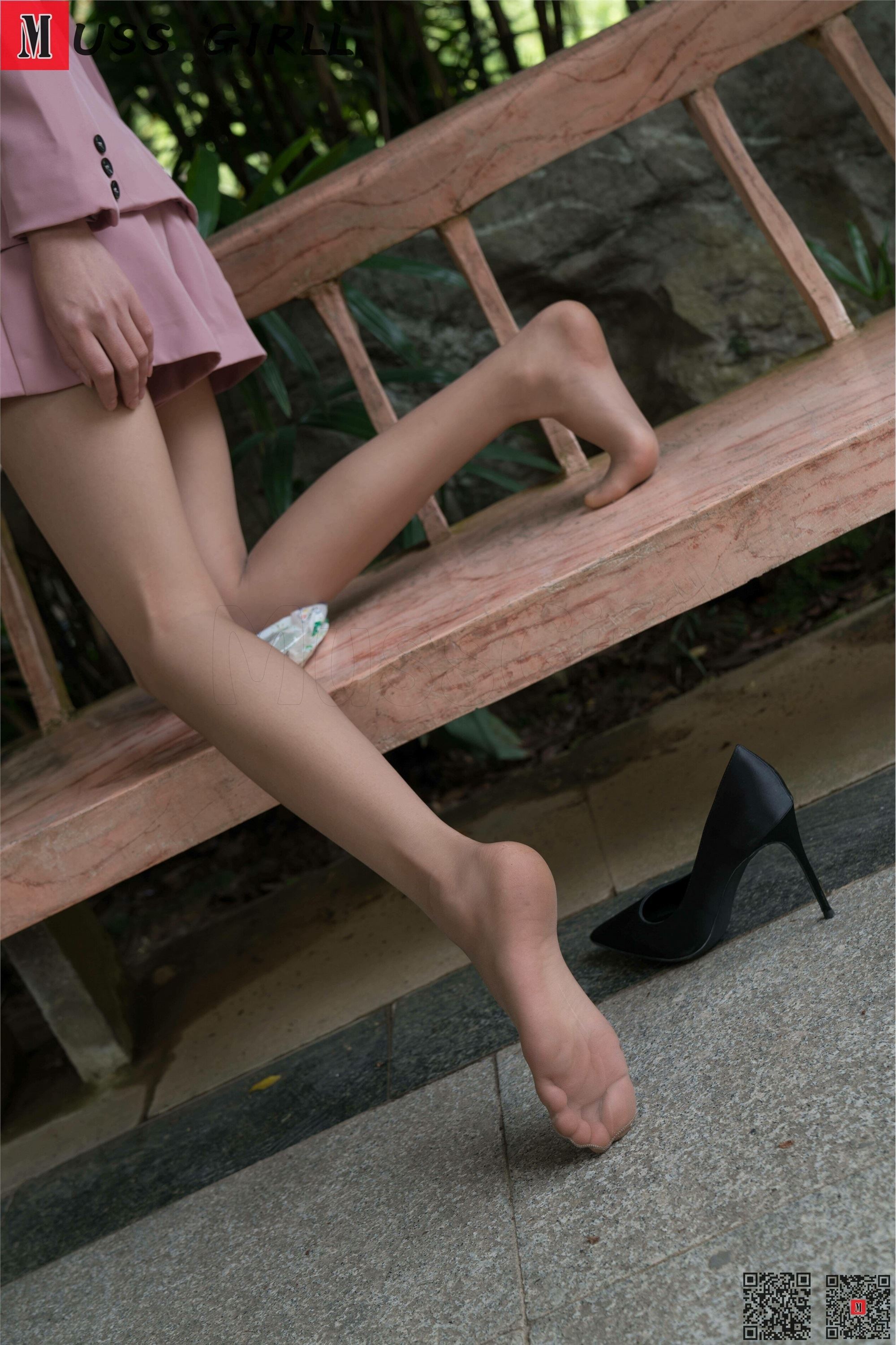 MussGirl慕丝女郎  NO.161 粉红制服肉丝